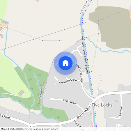 Five Locks Close, Pontnewydd, NP44