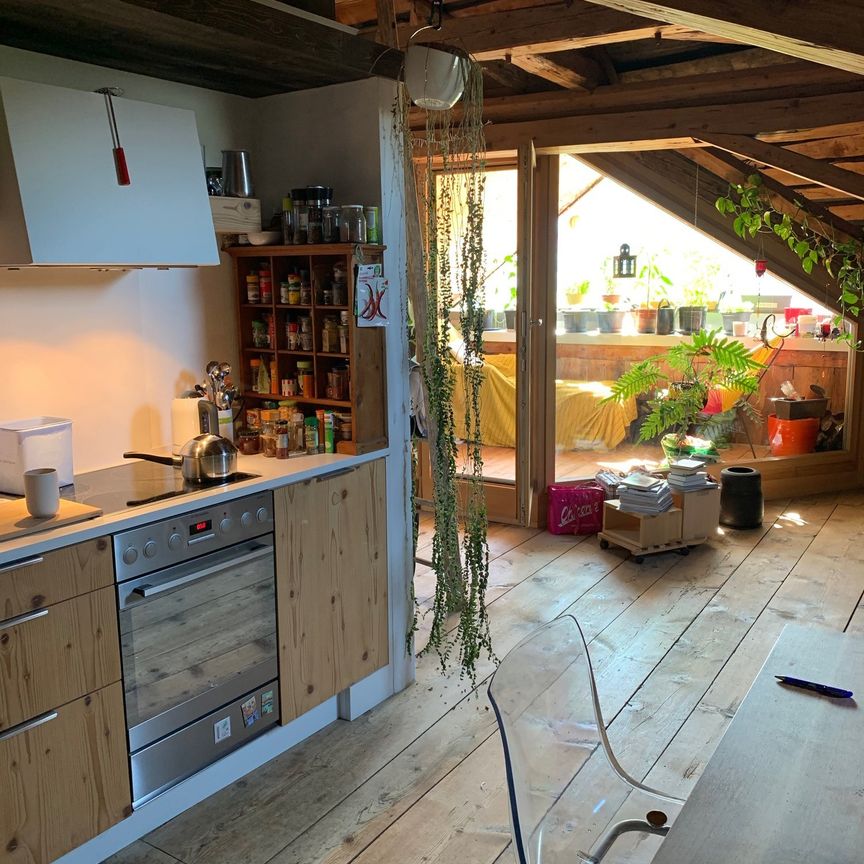 Loft - Dachwohnung in Schluein ab sofort verfügbar! - Foto 1