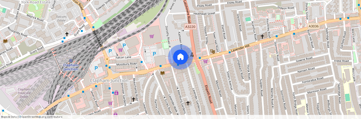 Lavender Hill, Battersea, London