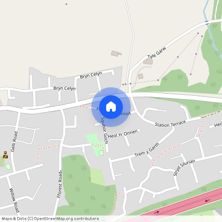 Ffordd Trecastell, Llanharry, Pontyclun, CF72