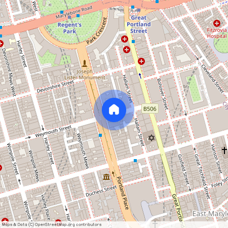 Weymouth Street, Marylebone, London, W1W