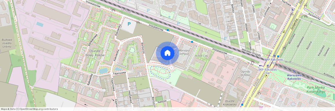 ul. Instalatorów, Raków, Włochy, Warszawa, mazowieckie