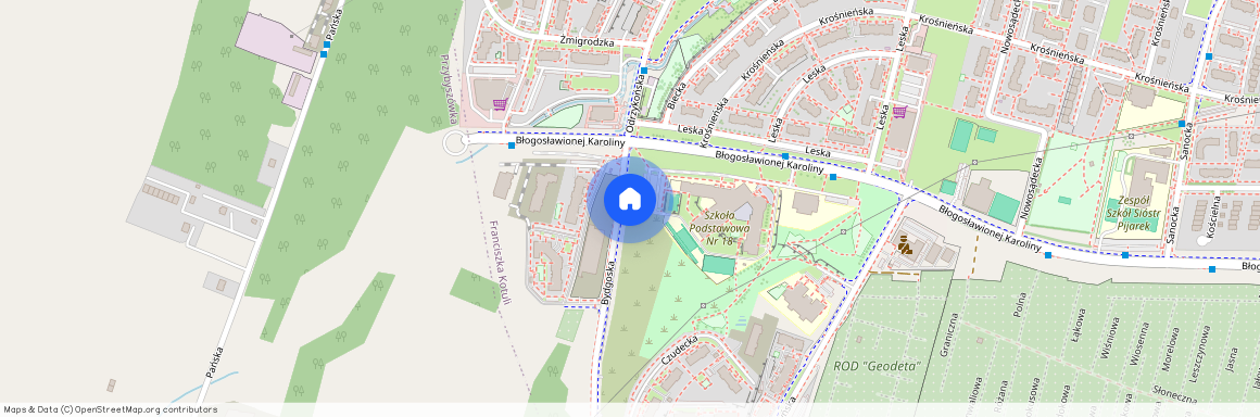 ul. Dynowska, Śródmieście, Rzeszów, podkarpackie