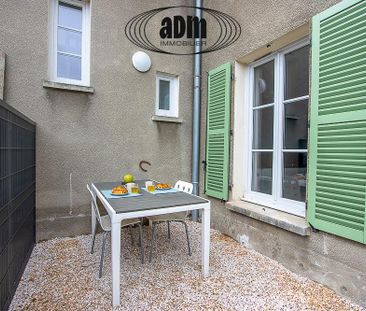 Location F2 meublé avec terrasse et parking - Photo 1