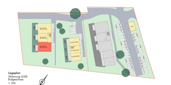 Erstbezug - Sonnige 3-Zimmer-Wohnung im Erdgeschoss mit Terrasse und Privatgarten - Photo 3