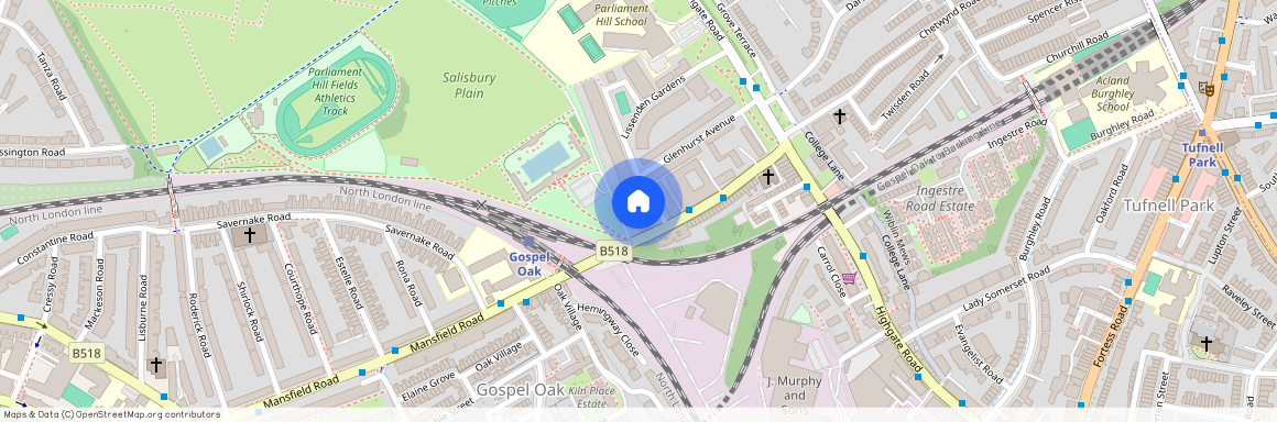 Lissenden Gardens, Gospel Oak, London, NW5