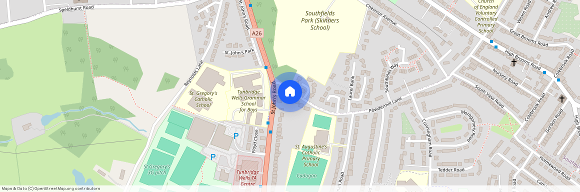 Powder mill Lane, TN4 9EG, Tunbridge Wells