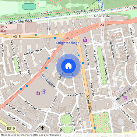 Basil Mansions, SW3