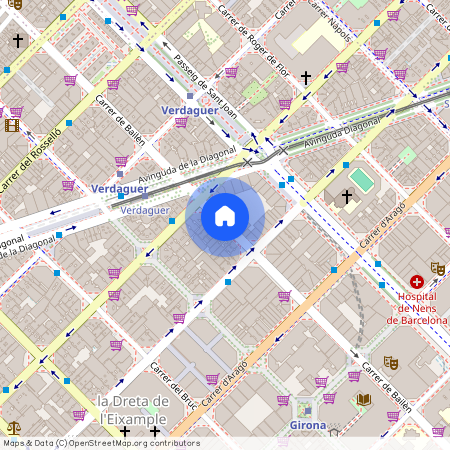 Carrer de Bailèn, Barcelona, Catalonia 08009