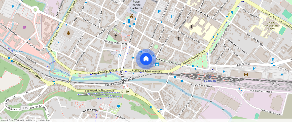 ** rue de la tapisserie, Beauvais