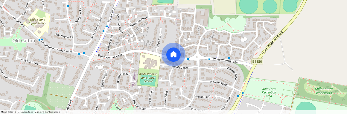 White Woman Lane Old Catton, Norwich