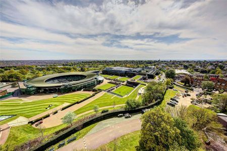 A spacious two double bedroom apartment with a large reception and fantastic views over the All England Tennis Club and the City. - Photo 3