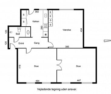 3-værelses lejlighed tæt på centrum - Photo 3