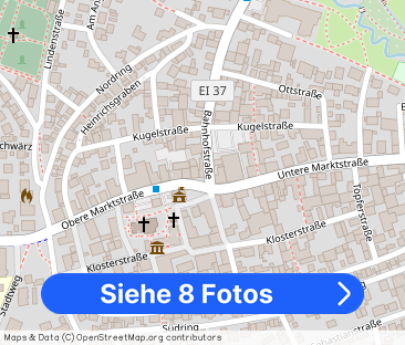 Geräumige 3-Zimmer-Wohnung in älterem Gebäude inmitten des Marktes ... - Foto 1