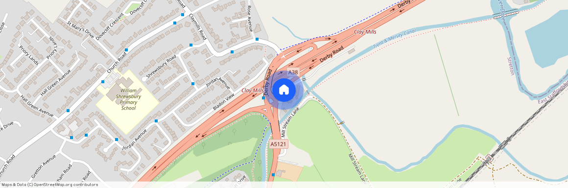 Norman Terrace, Derby Road, Stretton, Burton-on-Trent, DE13