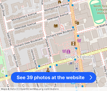 Yonge Eglinton Apartments – Duplex - Photo 1