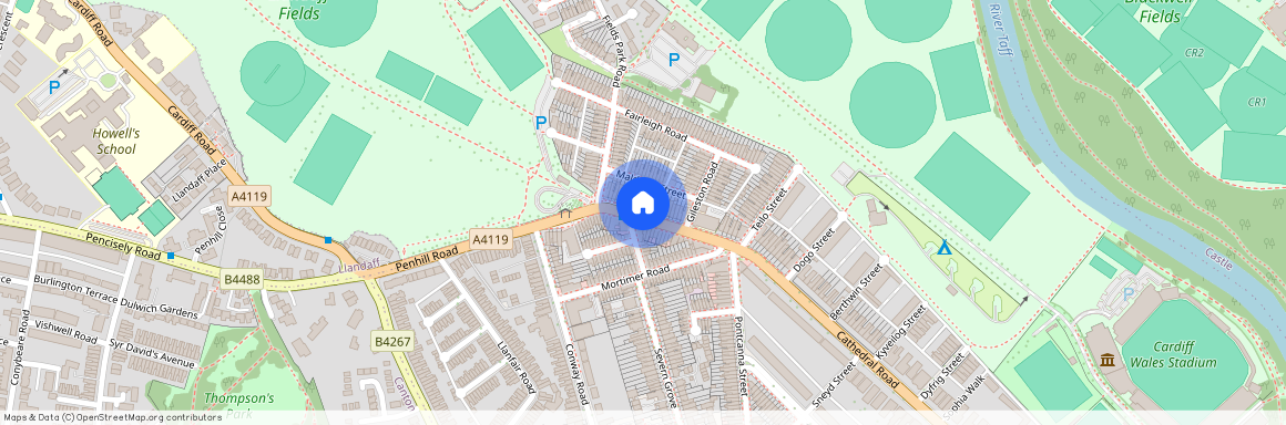 Cathedral Road, CF11 9JG, Pontcanna