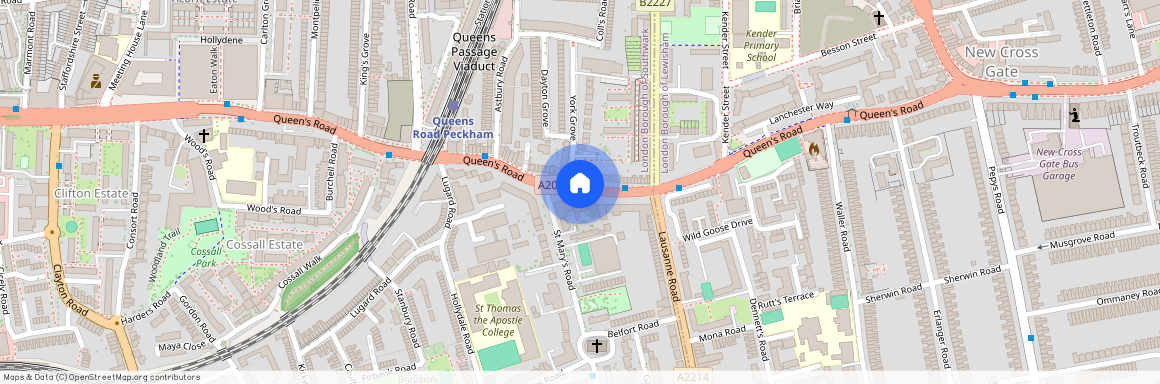 Queens Road, Peckham, London, SE15