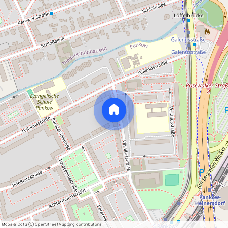 Vesaliusstr. 41, 13187 Berlin OT Pankow, Zur Karte