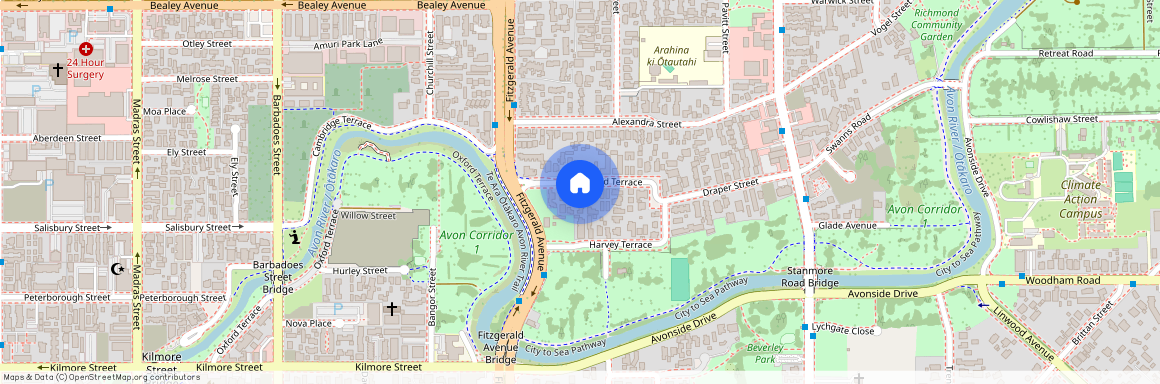 22E, Heywood Terrace, Richmond, Christchurch