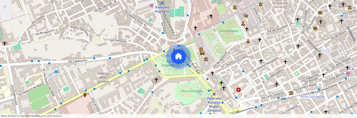 Palermo, Piazza Indipendenza - Indipendenza