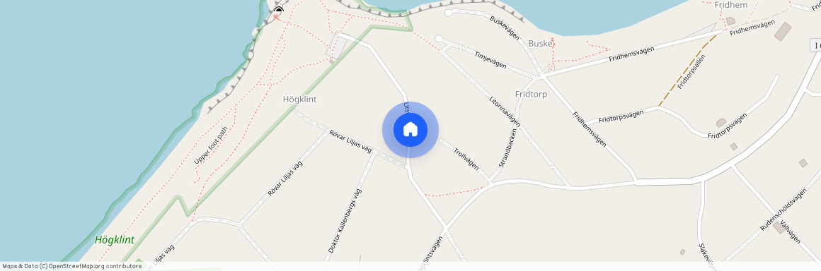 Högklint Utsiktsvägen, Visby