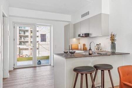 Moderne 3-værelses med nordvendt altan - Foto 5