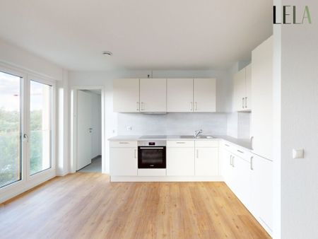 Loftcharakter! Neue 3-Zimmer-Wohnung mit EBK und viel Platz - Foto 4