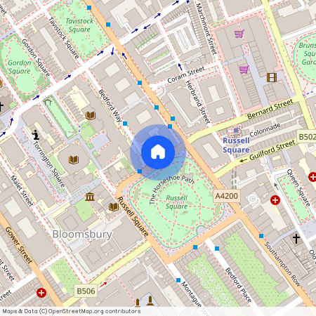 Russell Square, London, WC1B 5ER