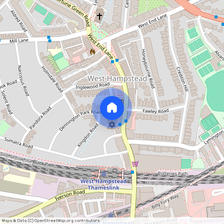 Dennington Park Road, London, NW6
