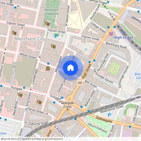 Mercat Court, Merchant City, G1