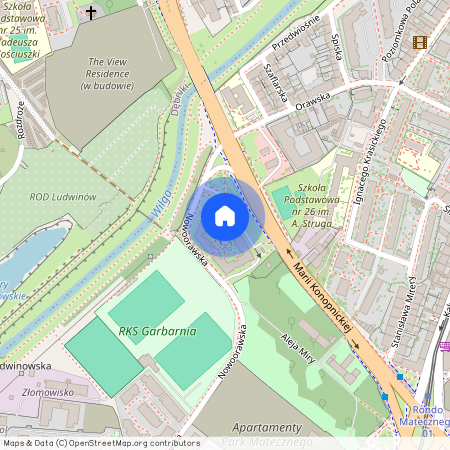 ul. Marii Konopnickiej, Stare Podgórze, Podgórze, Kraków, małopolskie