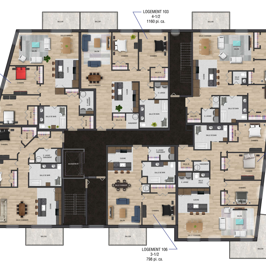 203 · 1er étage - Photo 1