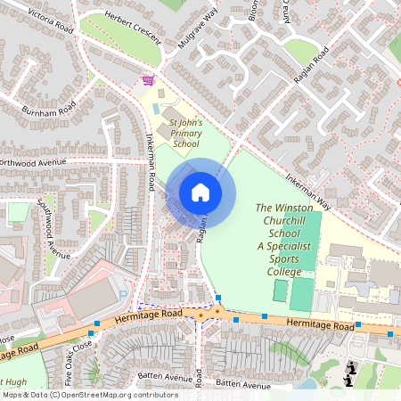 Raglan Road, GU21