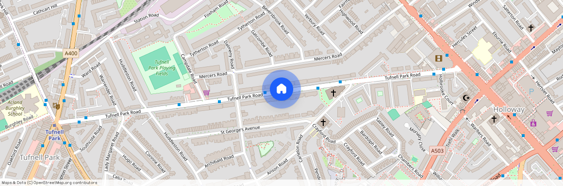 Tufnell Park Road, Tufnell Park, London