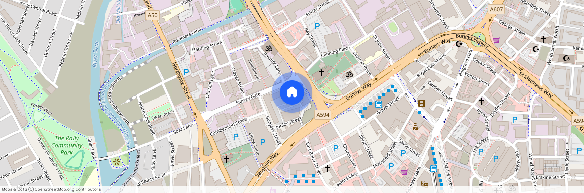 1 Junior Street, Leicester, Leicestershire, LE1 4QB