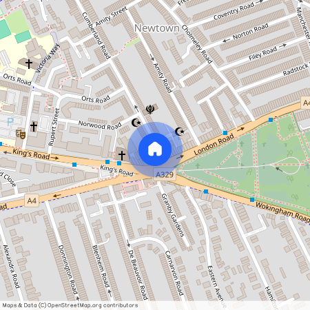 Home Court, 96 London Street, Reading, Berkshire, RG1