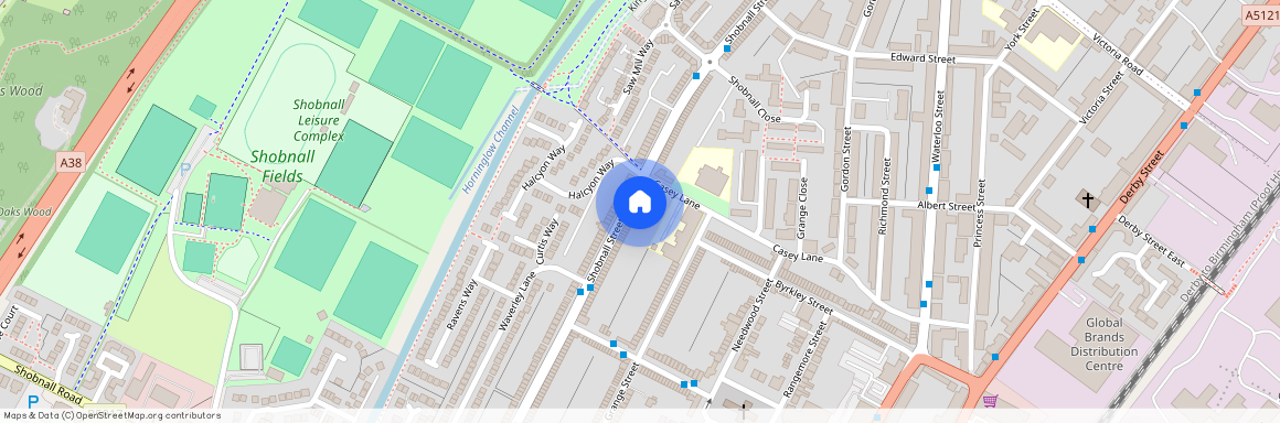 Shobnall Street, Burton-On-Trent, DE14