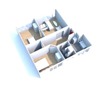 Location d'un appartement T3 au Havre secteur Aplemont - Photo 5