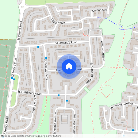 Hampshire Gardens, Wallsend, NE28