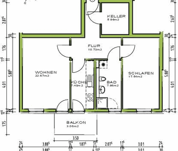 Neubauwohnung Nähe Stadtwald - Photo 4