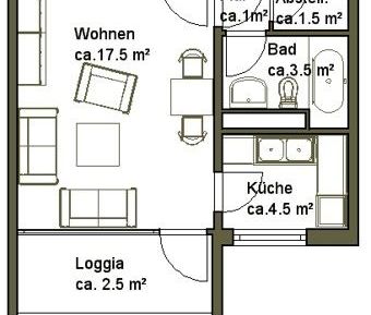 Hier will ich wohnen: 1- Zimmerwohnung/ Wohnberechtigungsschein zwingend erforderlich - Photo 4