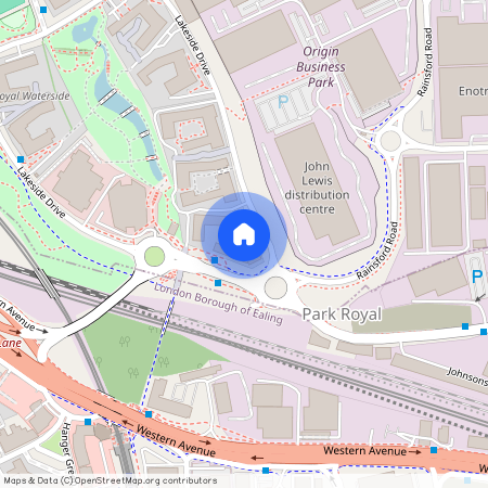 Lakeside Drive, London NW10