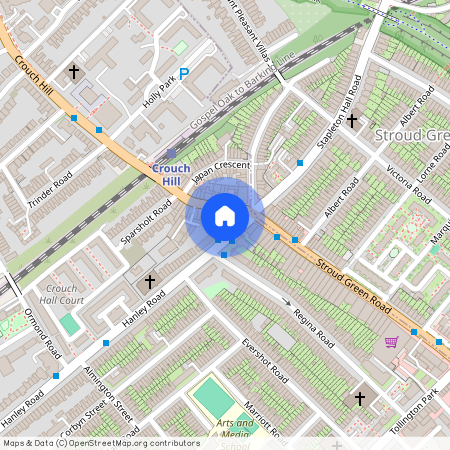 Hanley Road, Stroud Green, London, N4