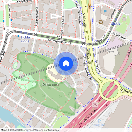 Södra Hammarbyhamnen, Stockholm, Vävar Johans Gata 12