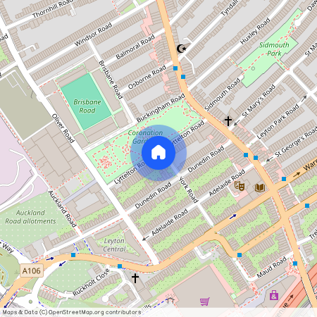 Leyton, by Coronation Gardens, E10
