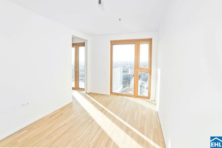 Sonnwendviertel: 2-Zimmer-Wohnung mit Balkon im 10. OG – Fitnessraum, Co-Working & Rooftop-Terrasse inklusive! - Photo 5