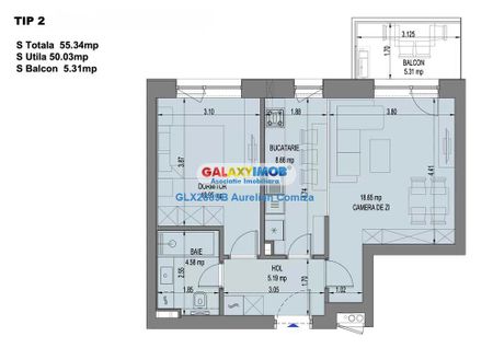Apartament 2 camere nemobilat Nusco City/prima inchiriere - Photo 5