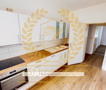 Ganz oben – ohne Schrägen: Helle 3-Zimmer-Wohnung mit Einbauküche i... - Foto 3