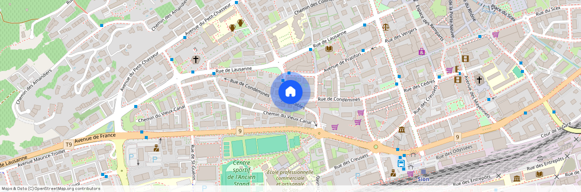 1950, Sitten, Rue De Condémines, 30